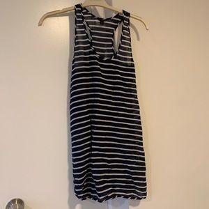 JCrew Striped Linen Dress